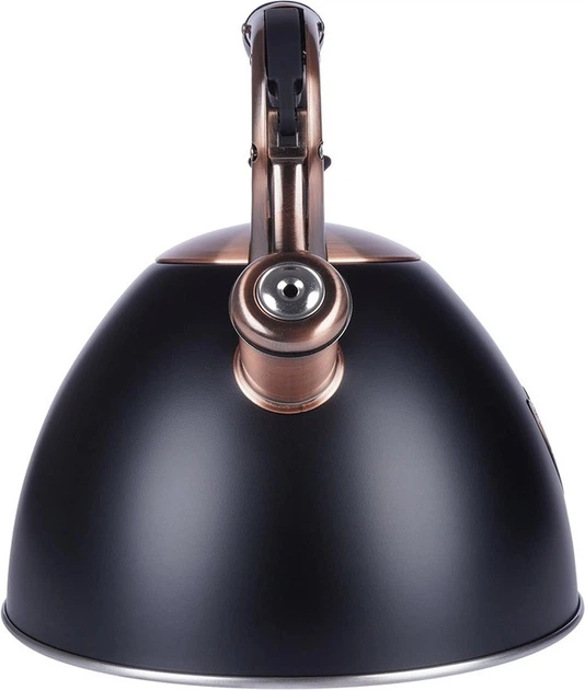 Чайник Vilde зі свистком сталевий чорний 3 л (5904316457082) - зображення 7