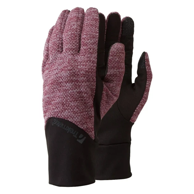 Перчатки флисовые Trekmates Harland Glove Aubergine L (100065867) - Фото 1 Перчатки флисовые Trekmates Harland Glove Aubergine L (100065867) - изображение 1