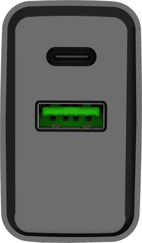 Ładowarka sieciowa Natec Ribera 20W 1 x USB-A + 1 x USB-C Black (NUC-2062) - obraz 7