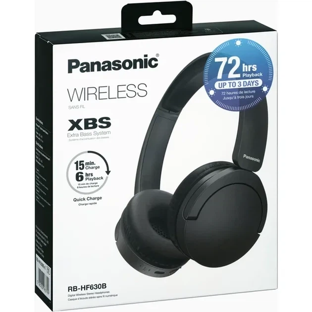 Навушники PANASONIC RB-HF630BG-K - Фото 10 Навушники PANASONIC RB-HF630BG-K - зображення 10