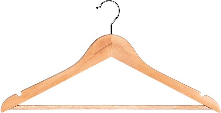 Zestaw wieszaków na ubrania Kadax 9500 drewniane 6 szt K295 (5902730385042) - obraz 3