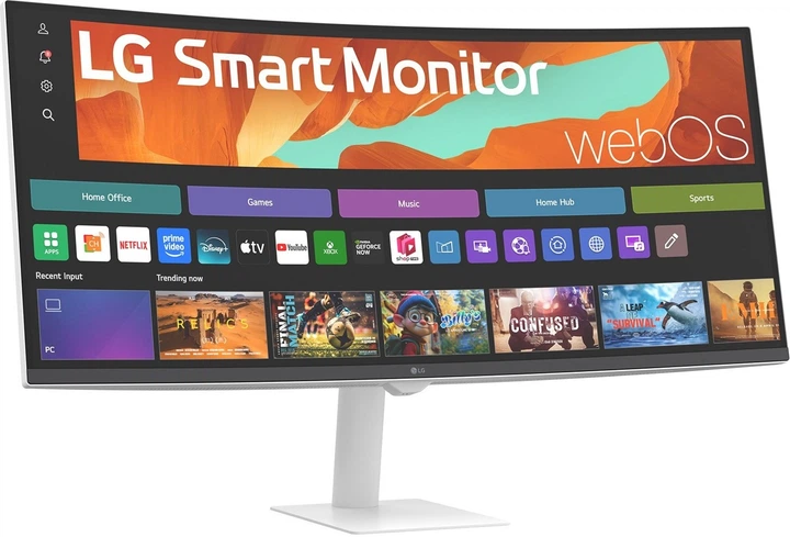 Monitor 34" LG 34U601SA-W - obraz 3