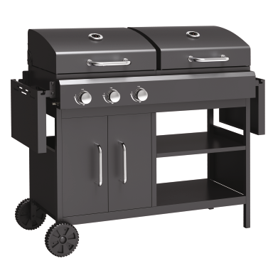 Grill TORNE Lund 99649 2 w 1 Gazowy + węglowy (5906083063459) - obraz 4