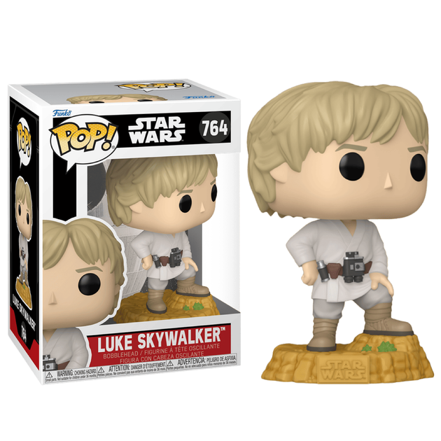 Funko POP: Фігурка Люк Скайуокер 764 з фільму Зоряні війни / Star Wars - Фото 1 Funko POP: Фігурка Люк Скайуокер 764 з фільму Зоряні війни / Star Wars - зображення 1