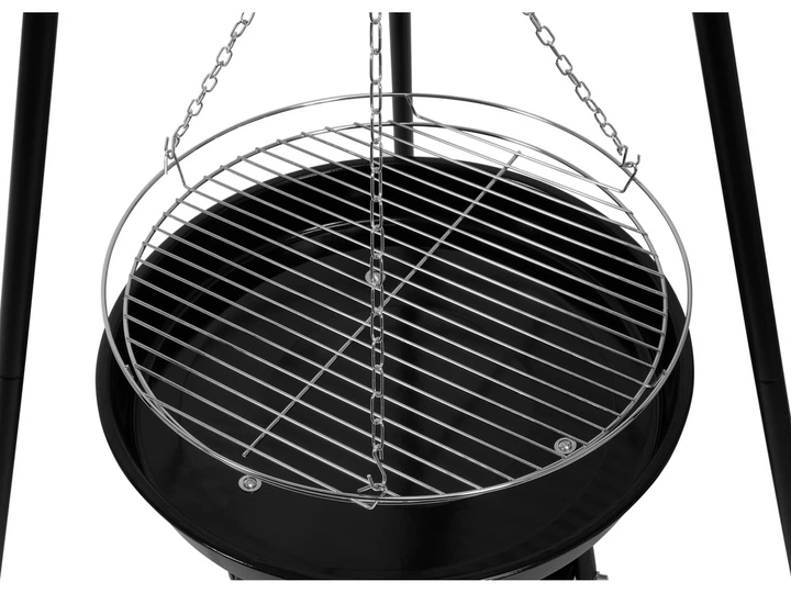 Węglowy grill Lund 99903 wiszący na trójnogu 46 cm (5906083093227) - obraz 3