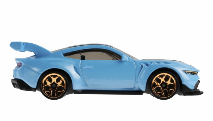 Машинка Базова Hot Wheels Ford Mustang GTD Factory Fresh 1:64 JJJ14 Blue - зображення 4