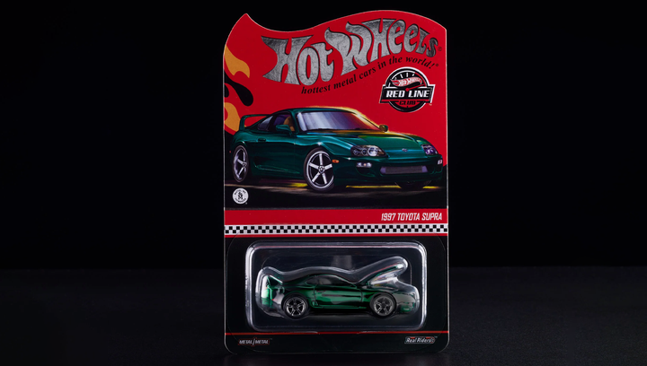 Машинка Premium Hot Wheels 1997 Toyota Supra Red Line Club RLC 1