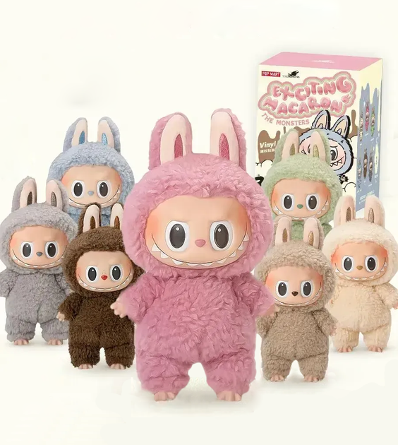 Мягкая игрушка-сюрприз Labubu Лабубу – 16 см брелок на сумку
