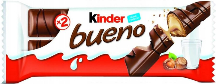 Батончик Kinder Bueno - Фото 1 Батончик Kinder Bueno - изображение 1