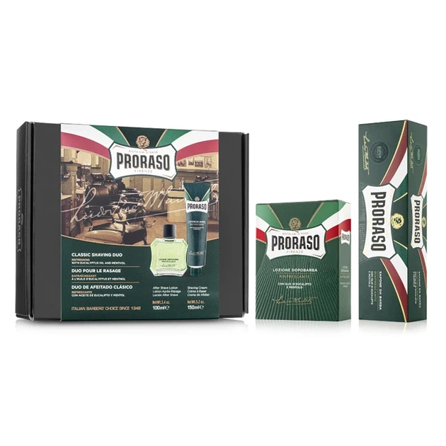 Набір для гоління Proraso Duo Pack Tube + Lotion Refreshing - Фото 1 Набір для гоління Proraso Duo Pack Tube + Lotion Refreshing - изображение 1