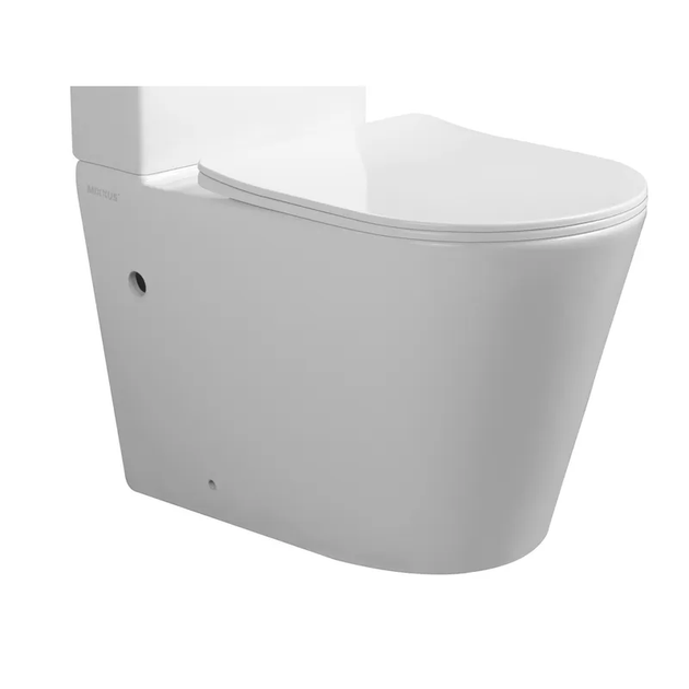 Чаша унітазу-компакту Mixxus Bevel-0404-T3 Bowl 660х360х800 Tornado 3.0 без сидіння (MI8351) - зображення 3