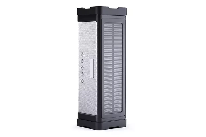 Портативна Bluetooth колонка ES-T68 20W з сонячною зарядкою, ліхтарем та вологозахистом. - зображення 3
