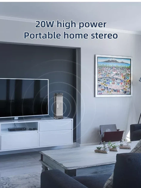 Портативна Bluetooth колонка ES-T68 20W з сонячною зарядкою, ліхтарем та вологозахистом. - зображення 9