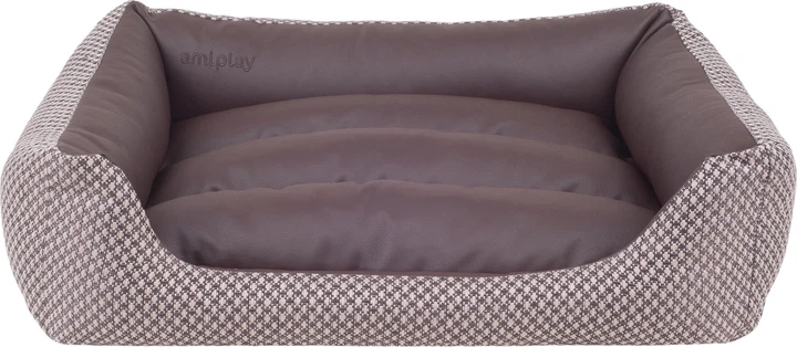 Sofa dla psów Amiplay Morgan ZipClean 4 w 1 M Brązowa (5907563239173) - obraz 3