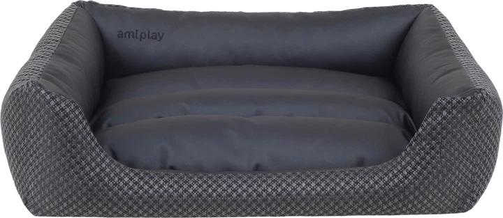 Sofa dla psów Amiplay Morgan ZipClean 4 w 1 M Czarna (5907563239920) - obraz 3
