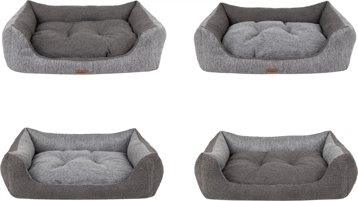 Sofa dla psów Amiplay Malmo 4 w 1 L Szara (5907563299399) - obraz 4