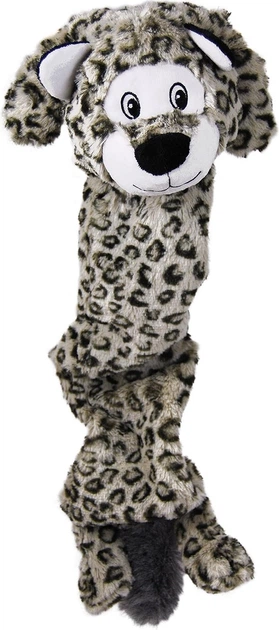 Maskotka dla psów Kong Stretchezz Jumbo Snow Leopard XL (35585396026) - obraz 2
