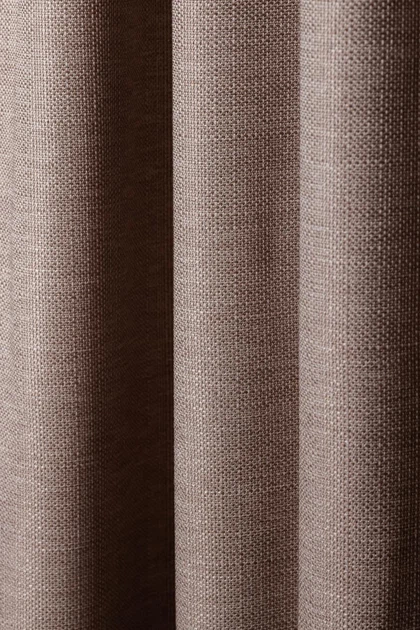 Комплект штор с льняной структурой Elegant, 2 шт. по 2х2,5-3м HYGG Розово-коричневый (113236) - Фото 2 Комплект штор с льняной структурой Elegant, 2 шт. по 2х2,5-3м HYGG Розово-коричневый (113236) - изображение 2