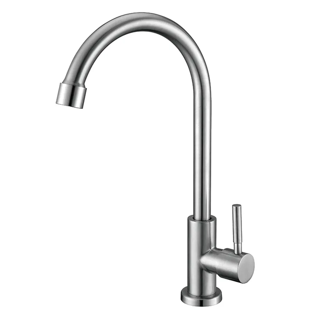 Кран для холодной воды Haiba MONO-01.SUS из нержавеющей стали SUS304 (HB9614) - изображение 2