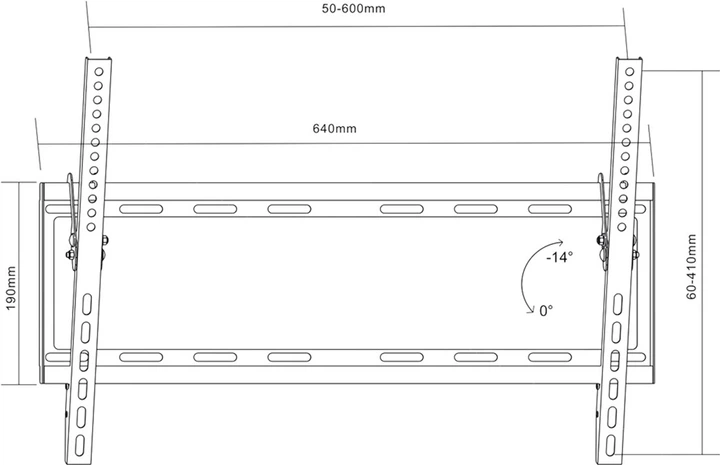 Uchwyt do telewizora Maclean MC-605N 37-70" - obraz 4