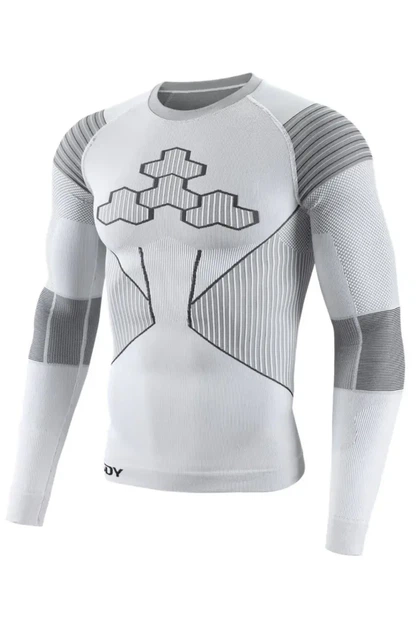 Компрессионный спортивный термокостюм мужской ◆ X-Core ◆ Apmi ◆ белый 2XL - изображение 3