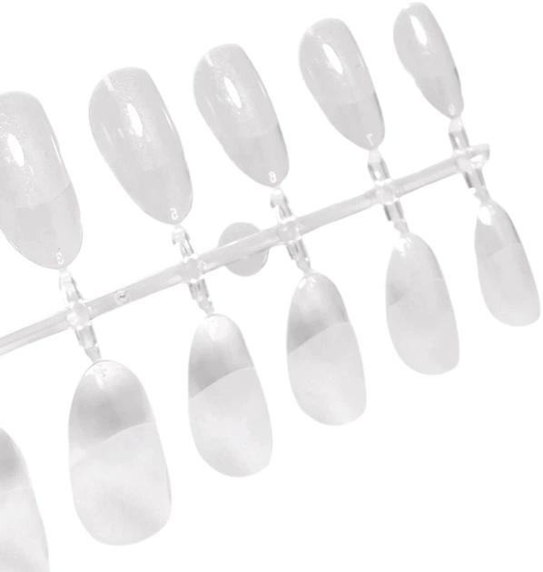 Набір накладних нігтів Silcare Flexi Tips Oval 240 шт (5902560570441) - зображення 2