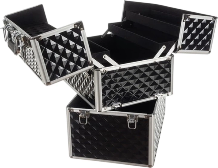 Органайзер для косметики Soulima чорний 35x24.5x42.5 см (5900779946514) - зображення 3