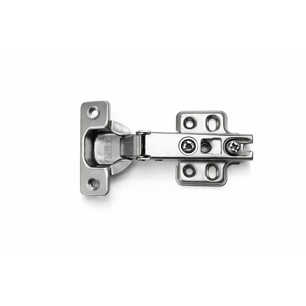Петля Muller накладна з пружиною з посиленою лапкою 110° Slide-on D=35мм без доводчика Нікель (MP0026) - Фото 3 Петля Muller накладна з пружиною з посиленою лапкою 110° Slide-on D=35мм без доводчика Нікель (MP0026) - изображение 3