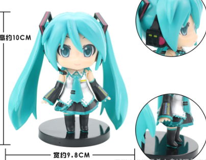 Фігурка Міку Хацунє колекційна Miku Hatsune вокалоїд аніме (SVS) - зображення 2