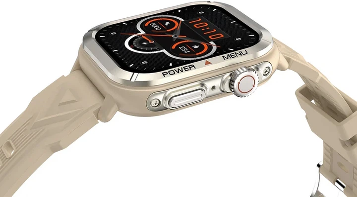 Smartwatch Blackview W30 Call Khaki Piaskowy (6931548314301) - obraz 4