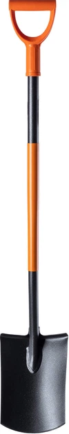 Лопата металева Kadax Minzier 125 x 19 см Чорна (K4202) - зображення 2
