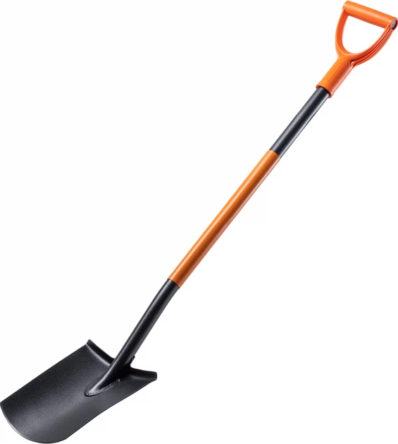 Лопата металева Kadax Minzier 125 x 19 см Чорна (K4202) - зображення 3