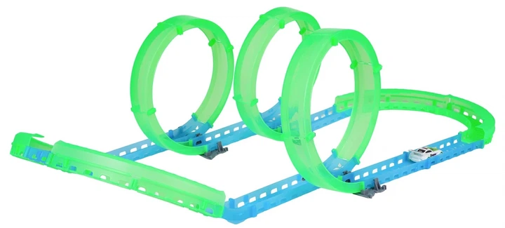 Автомобльний трек Rapid World Grow in Dark 38 елементів (5903864970074) - зображення 4