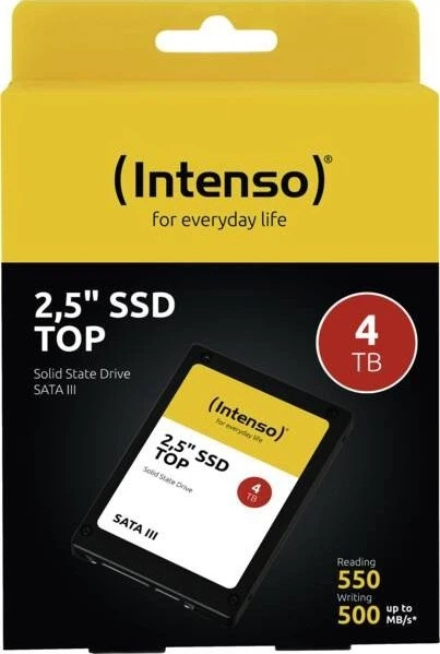 Dysk SSD Intenso Top Performance 4TB 2.5" SATA III 3D NAND (3812480) - obraz 2