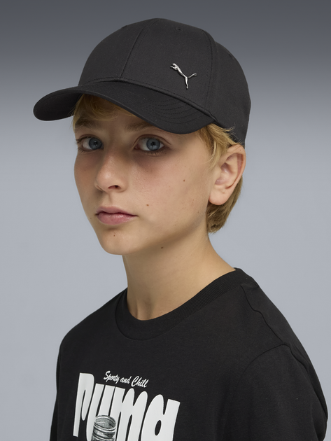Детская бейсболка Puma Essentials 2685401 54-56 Puma Black (4069162001672) - изображение 2