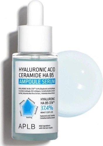 Serum do twarzy APLB Hyaluronic Acid Ceramide HA B5 nawilżające 40 ml (8809874683119) - obraz 2