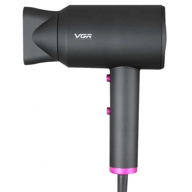 Фен профессиональный для сушки и укладки волос VGR V-400 1600-2000 Вт (1807395949) - Фото 6 Фен профессиональный для сушки и укладки волос VGR V-400 1600-2000 Вт (1807395949) - изображение 6
