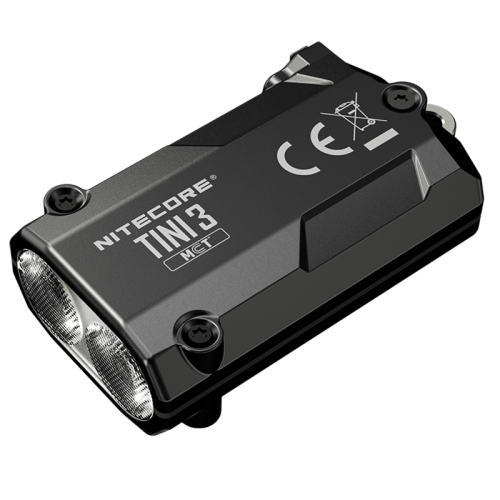 Фонарь брелок Nitecore TINI 3 2xNiteLab UHE LED 600 лм USB-C 5 режимов Черный (2700754991) - изображение 3