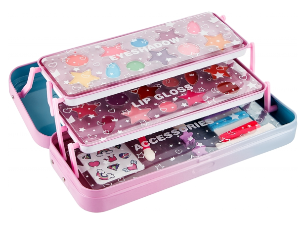 Zestaw kosmetyków Martinelia Little Unicorn dla dzieci w metalowym pudełku (8436609390235) - obraz 2