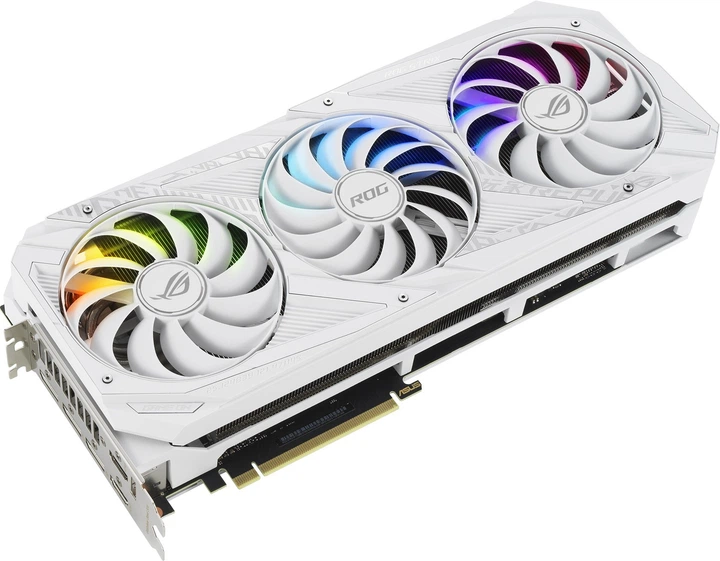Видеокарта GeForce RTX 3090 24GB Asus ROG Strix OC White (ROG