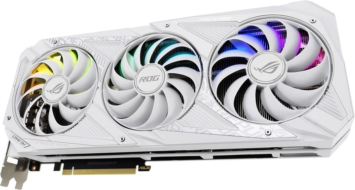 Видеокарта GeForce RTX 3090 24GB Asus ROG Strix OC White (ROG