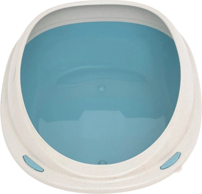 Kuweta dla kotów Comfy Cleo Medium 45 x 15.5 x 36 cm Niebieska (5905546324151) - obraz 2