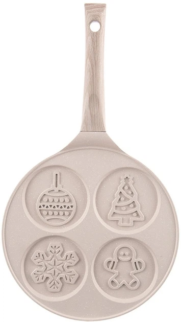 Сковорода для яєць і млинців Orion гранітна на 4 отвори 26 см (8592381243104) - зображення 2