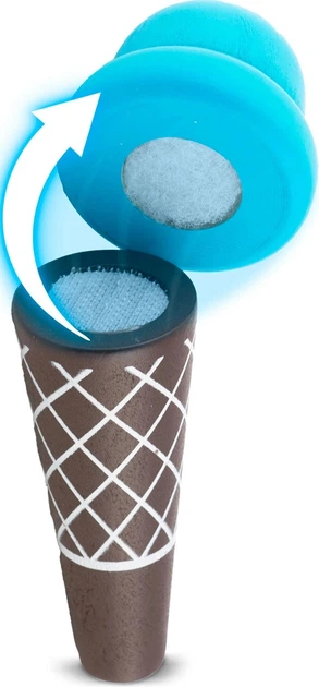 Ходунки каталка Ricokids RK-873 дерев’яні будка з морозивом (5903890623272) - зображення 4