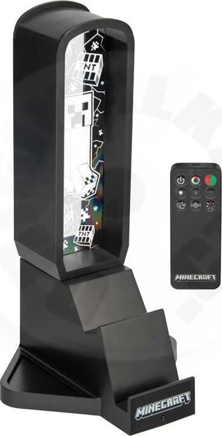 Підставка для навушників Paladone Minecraft Desk Headphone Stand with Light Black (5056577767117) - зображення 2