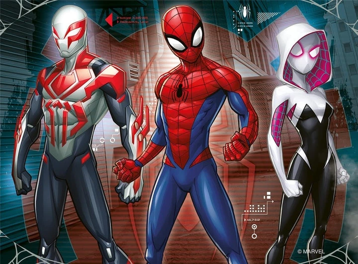 Пазл Ravensburger Marvel Spider-Man 12 / 16 / 20 / 24 елементи (4005555042013) - зображення 4