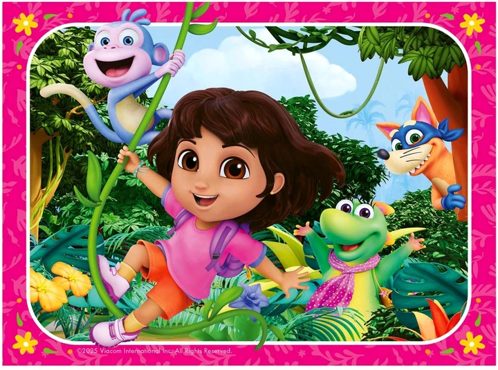 Puzzle Ravensburger Dora the Explorer 12 / 16 / 20 / 24 elementy (4005555042044) - Zdjęcie 4 Puzzle Ravensburger Dora the Explorer 12 / 16 / 20 / 24 elementy (4005555042044) - obraz 4