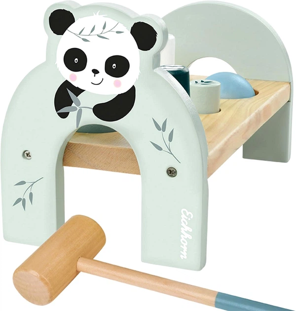 Лавка молоткова Eichhorn Panda дерев'яна 5632566 (4003046005950) - зображення 4