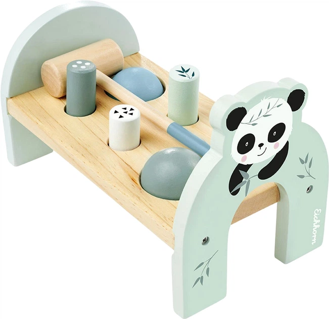 Лавка молоткова Eichhorn Panda дерев'яна 5632566 (4003046005950) - зображення 6