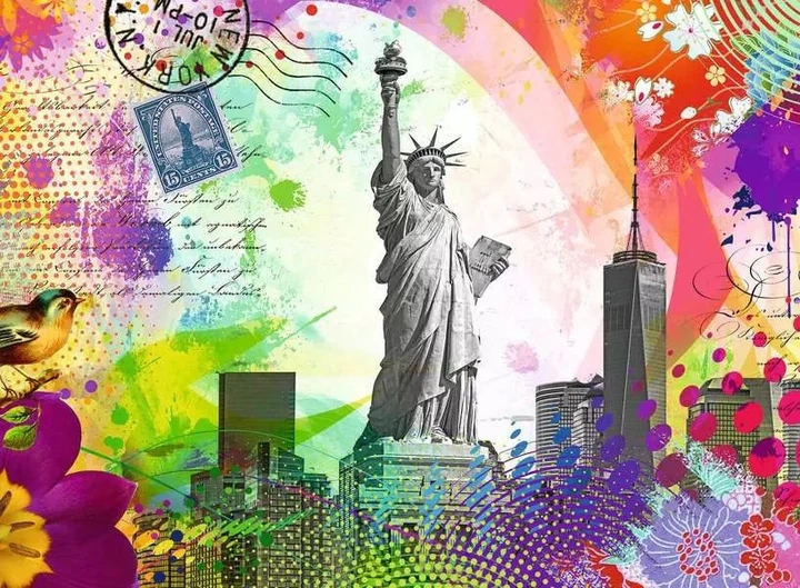 Puzzle Ravensburger New York Postcard 500 elementów (4005555003687) - obraz 2